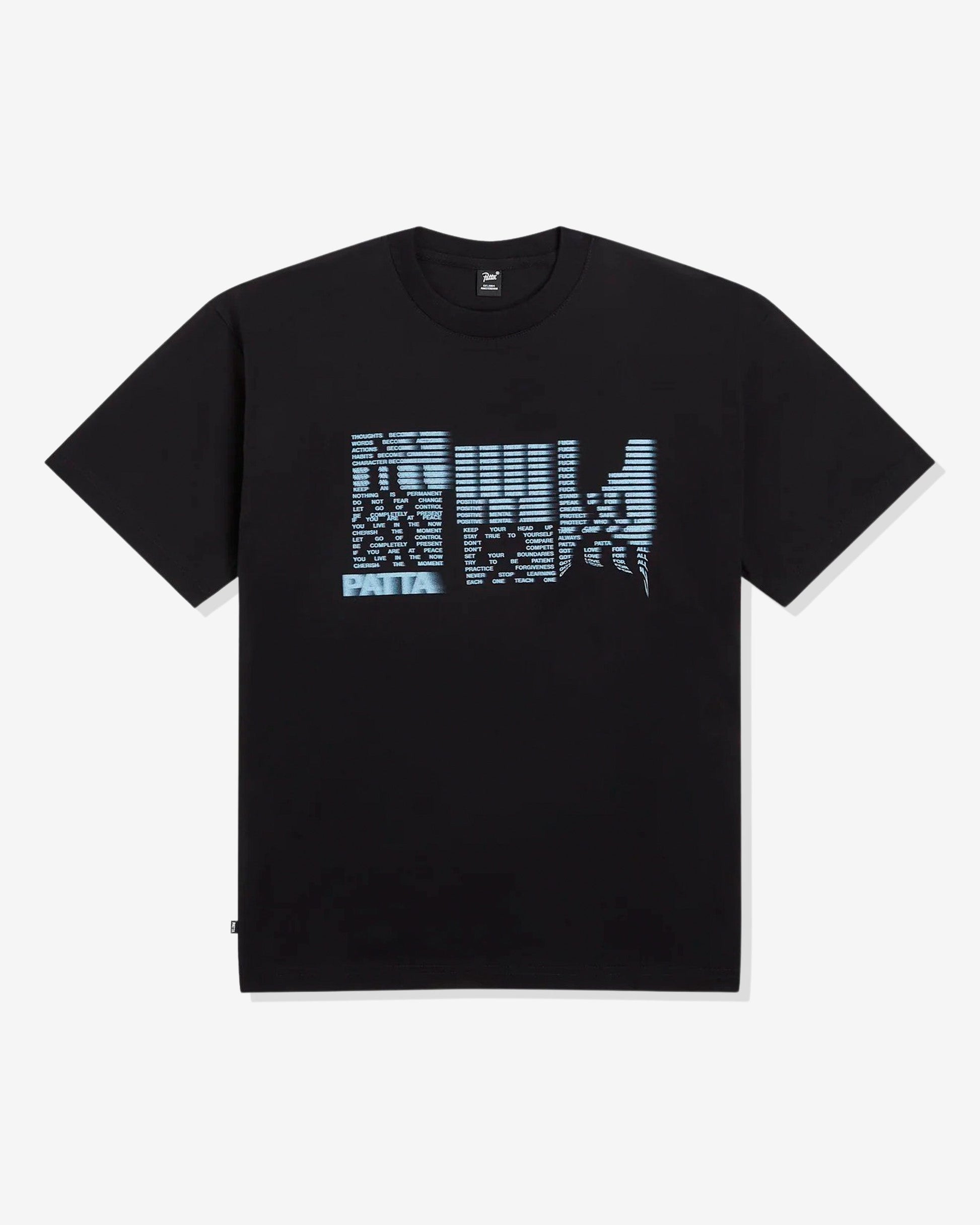 Undefeated Clothing - PATTA GLITCH LADY TEE - BLACK