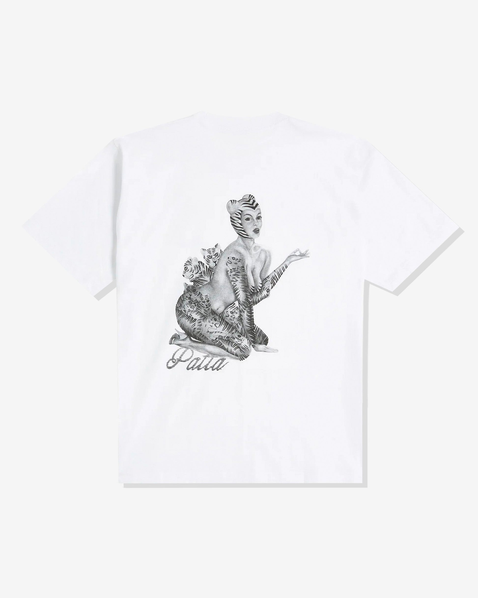 Undefeated Clothing - PATTA TIGER LADY TEE - WHITE
