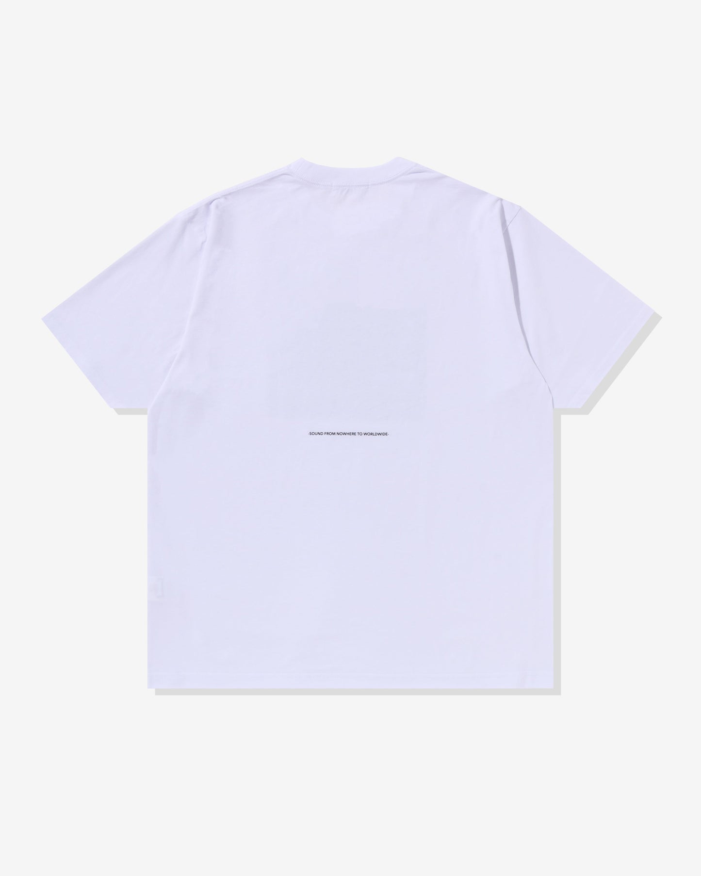 Undefeated Clothing - BAPE (B)APE SOUNDS LOGO TEE - WHITE