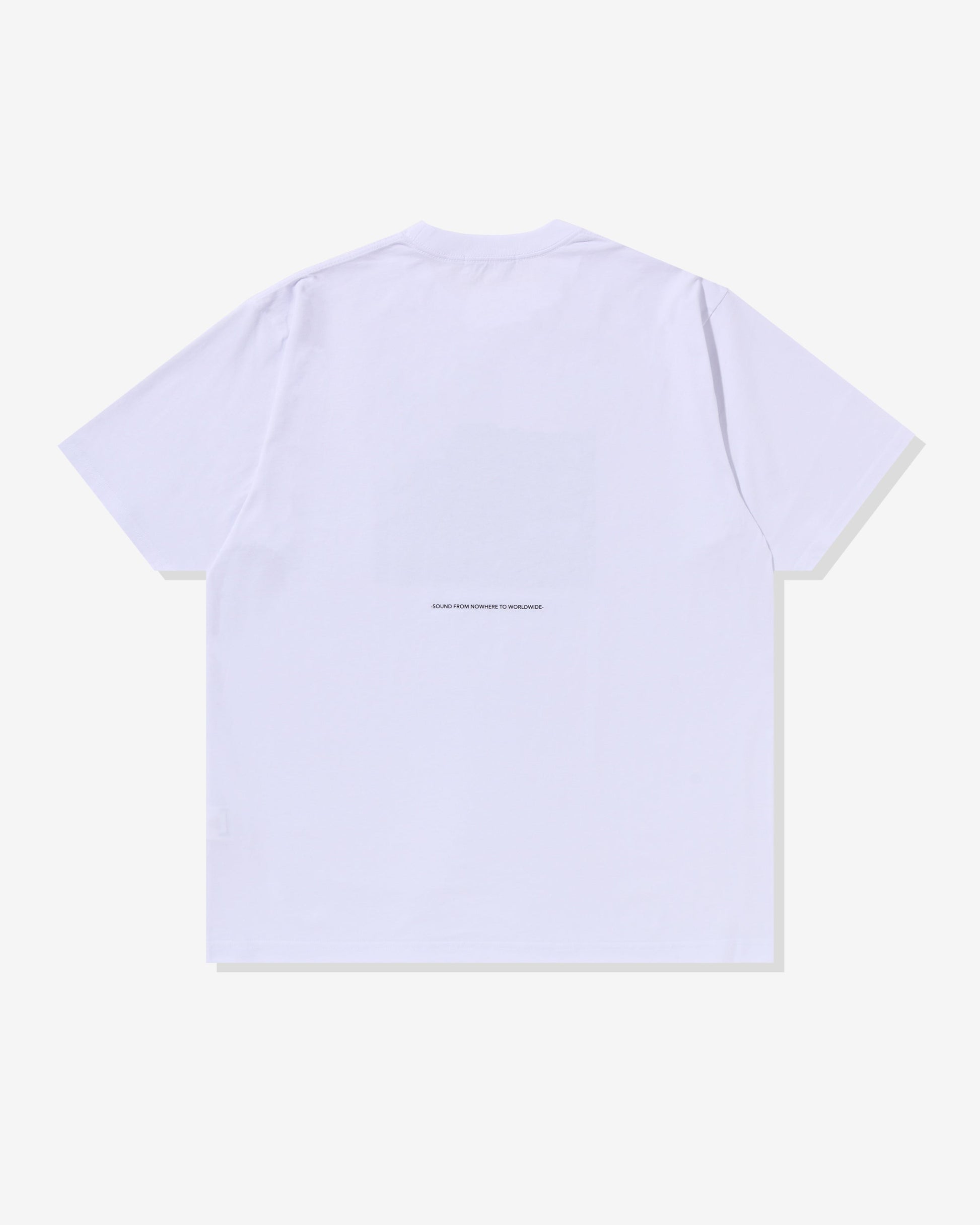 Undefeated Clothing - BAPE (B)APE SOUNDS LOGO TEE - WHITE