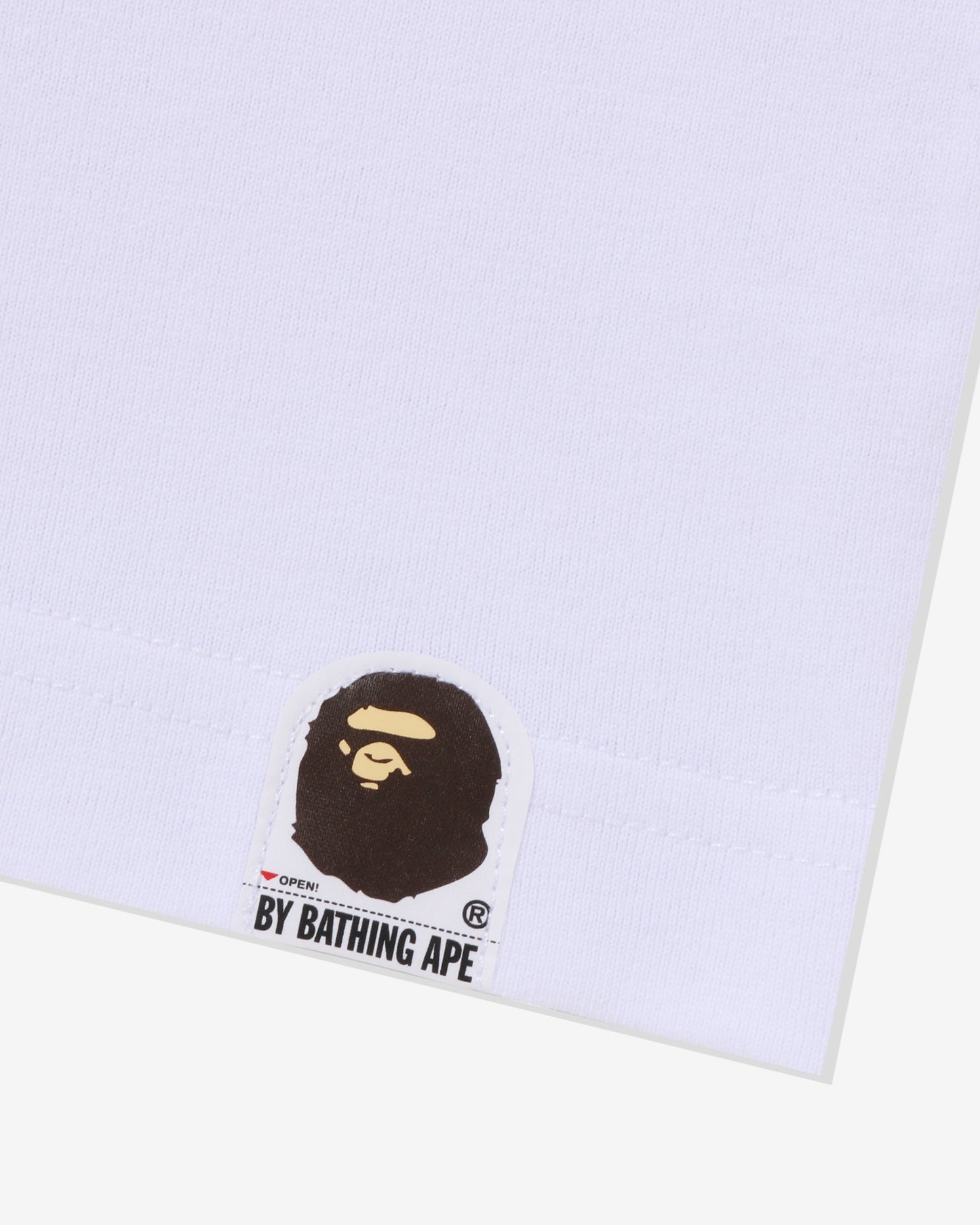 Undefeated Clothing - BAPE (B)APE SOUNDS LOGO TEE - WHITE