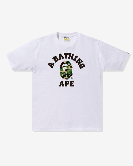 Undefeated Clothing - BAPE ABC CAMO COLLEGE TEE
