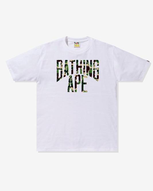 Undefeated Clothing - BAPE ABC CAMO NYC LOGO TEE - WHITE