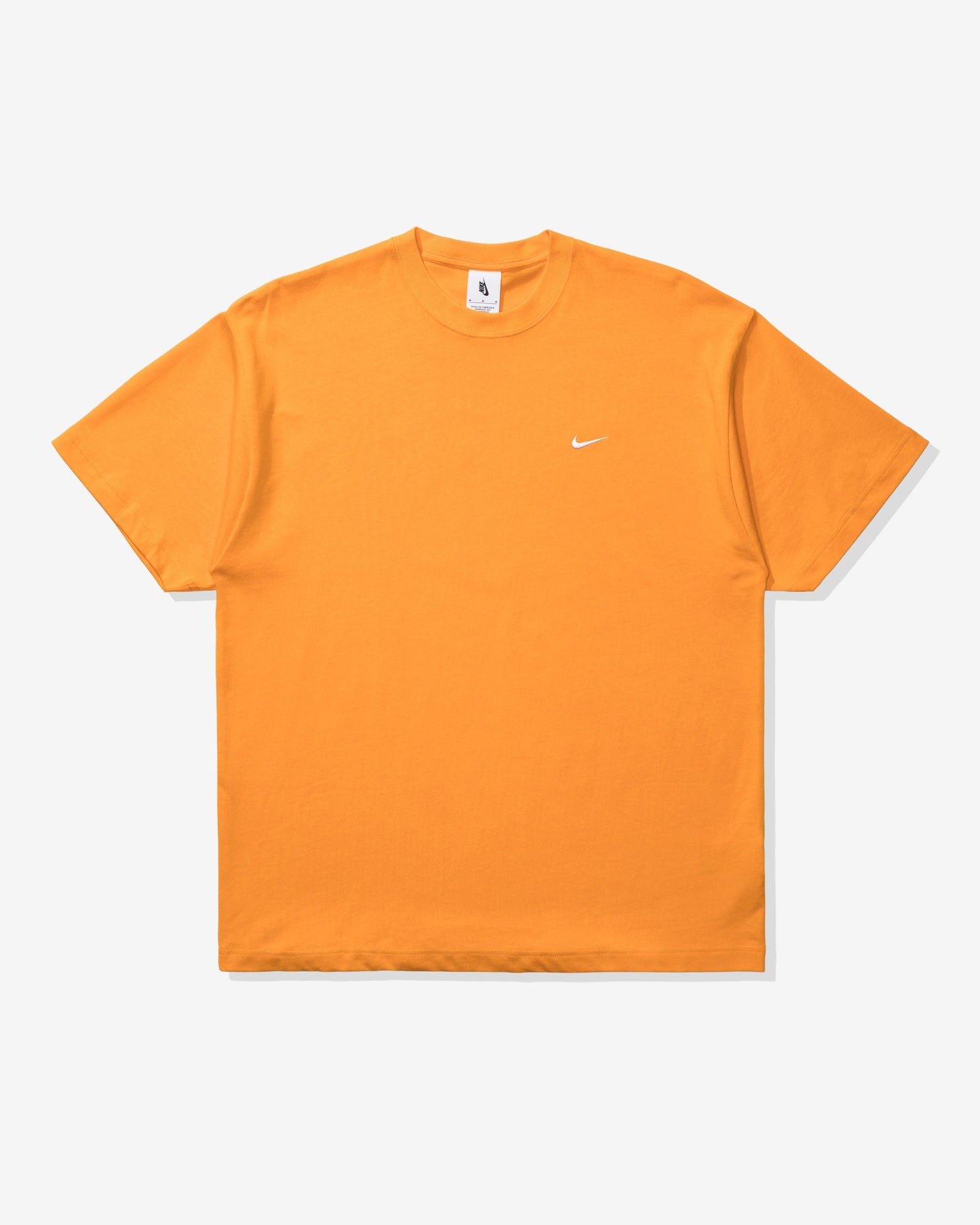 Undefeated Clothing - NIKE SOLO SWOOSH KNIT TOP - KUMQUAT/ WHITE