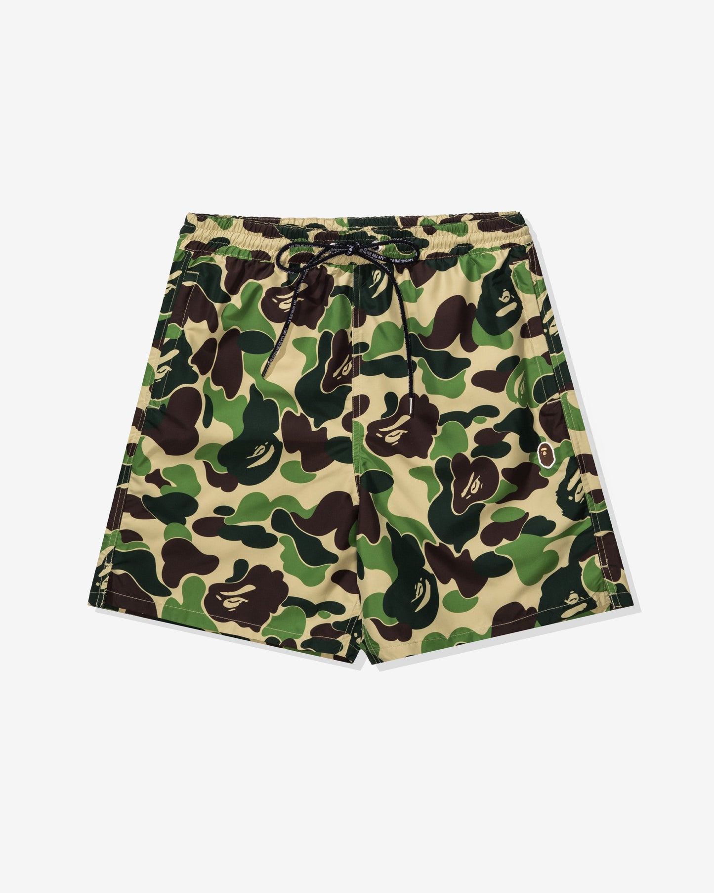 Undefeated Clothing - BAPE ABC CAMO ONE POINT RELAXED FIT WATER SHORTS - GREEN