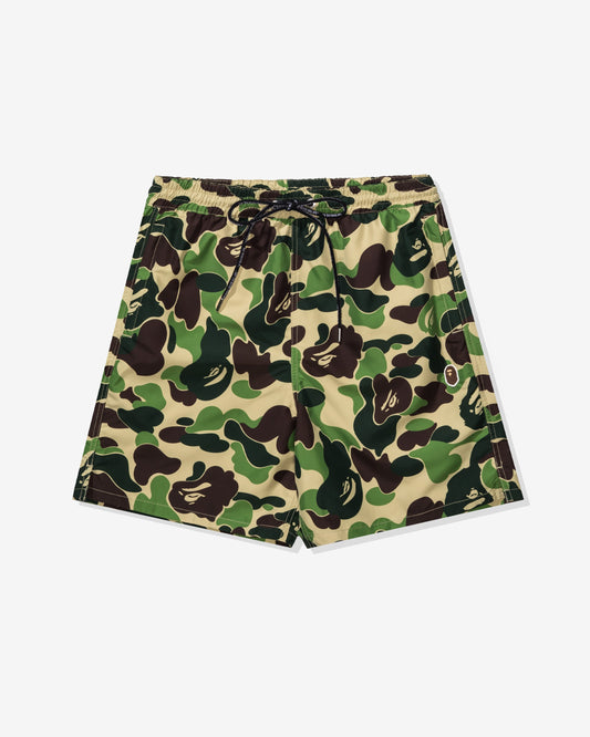 Undefeated Clothing - BAPE ABC CAMO ONE POINT RELAXED FIT WATER SHORTS - GREEN