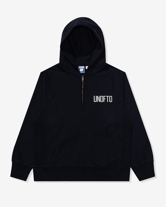 Undefeated Clothing - UNDEFEATED QUARTER ZIP PULLOVER HOOD