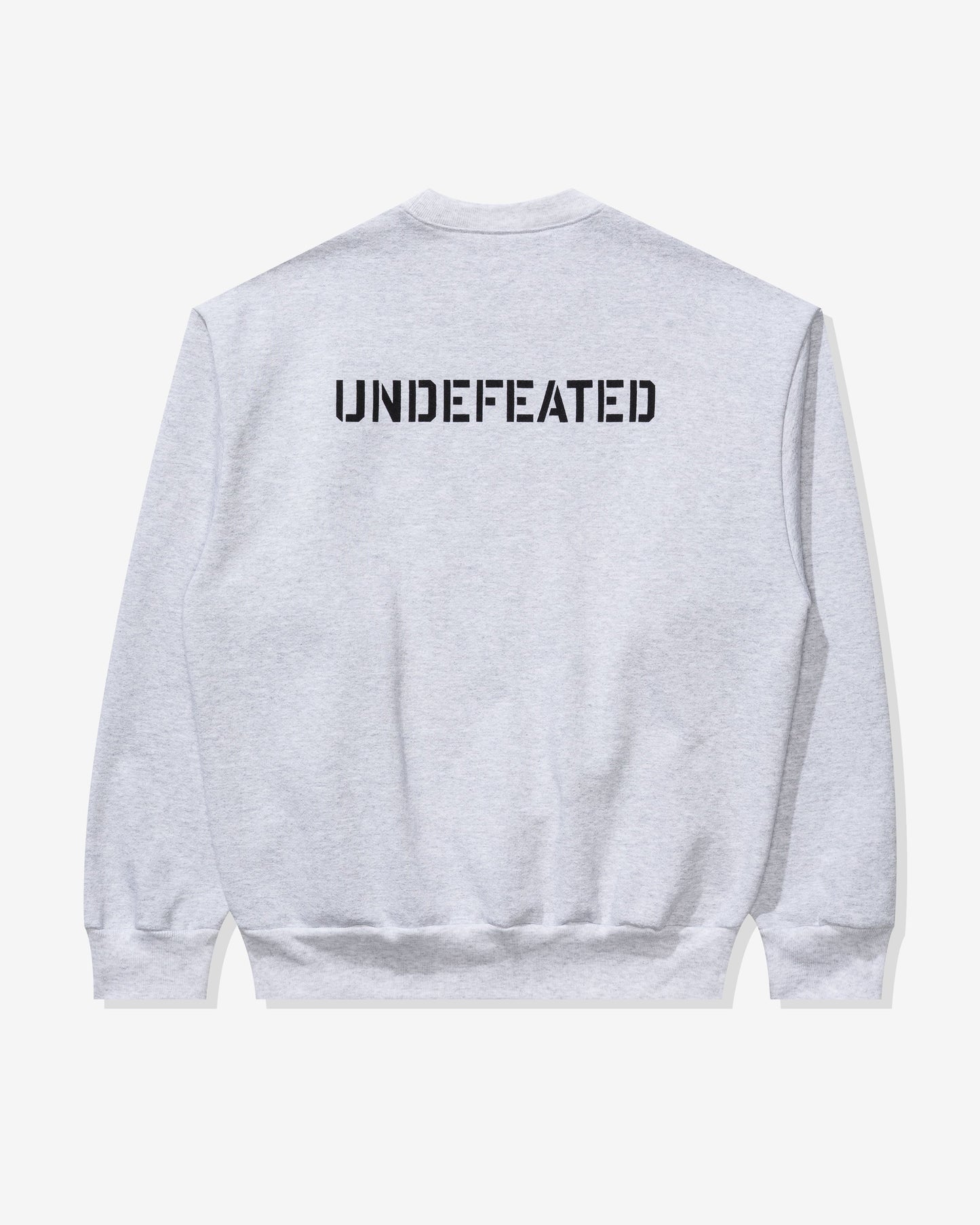 Undefeated Clothing - UNDEFEATED STENCIL CREWNECK - ASH
