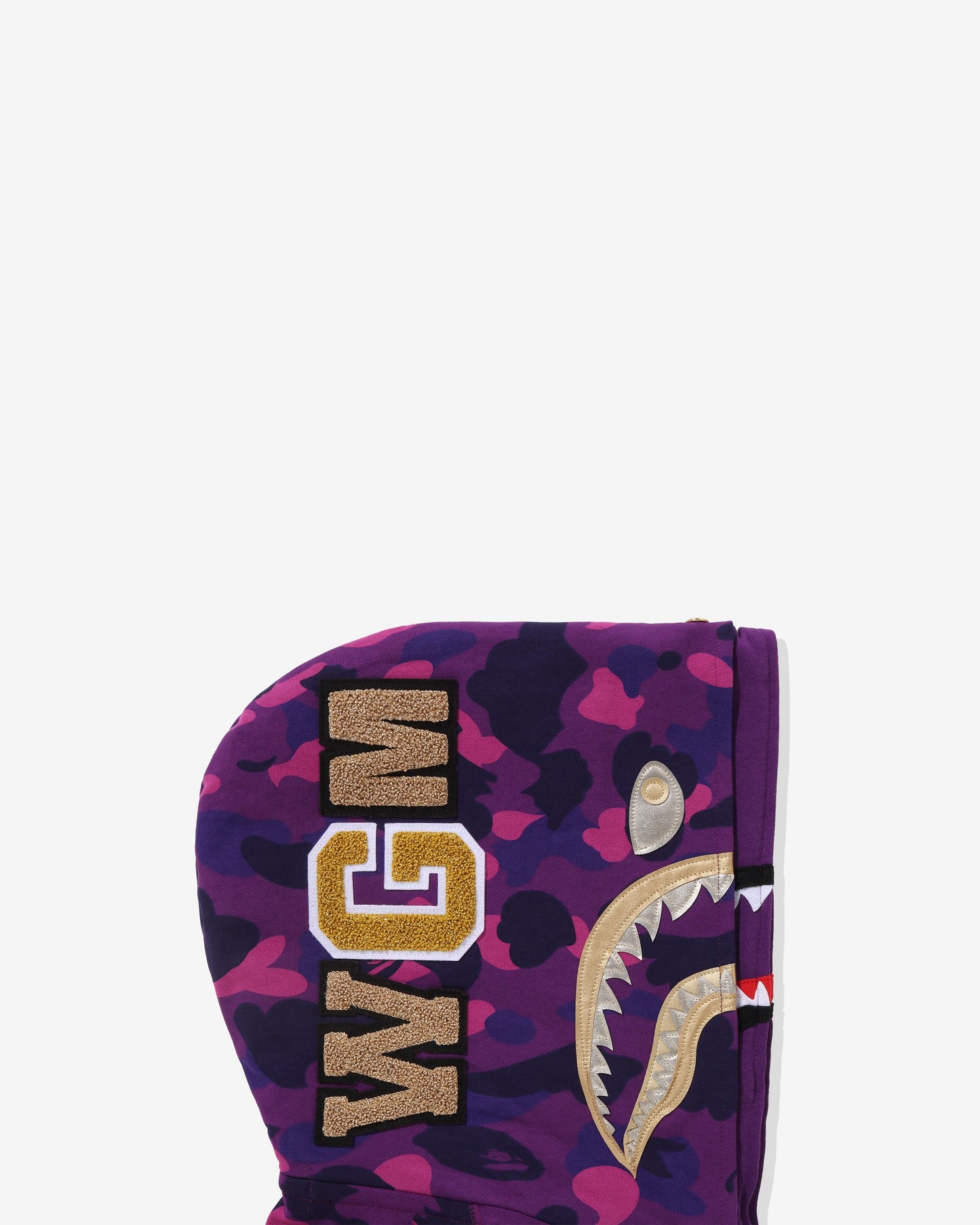 Undefeated Clothing - BAPE COLOR CAMO DOUBLE SHARK FULL ZIP HOODIE
