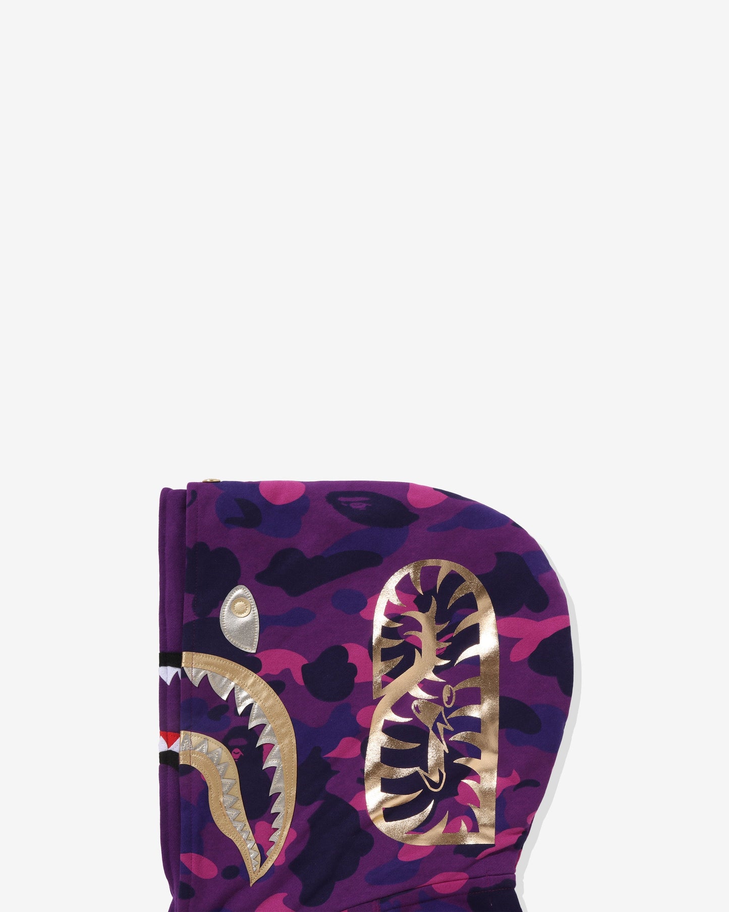 Undefeated Clothing - BAPE COLOR CAMO DOUBLE SHARK FULL ZIP HOODIE