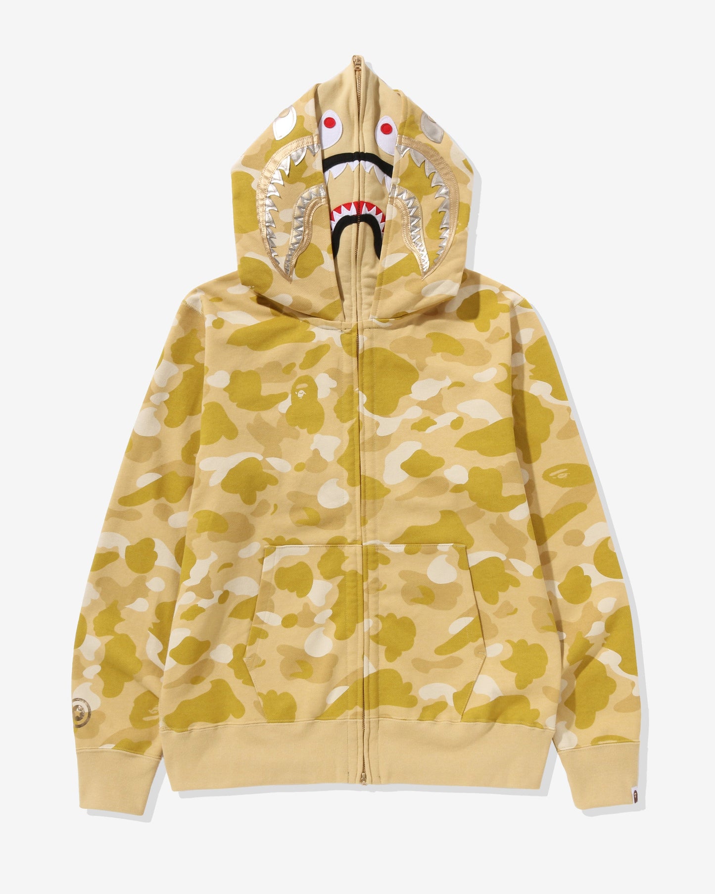 Undefeated Clothing - BAPE COLOR CAMO DOUBLE SHARK FULL ZIP HOODIE