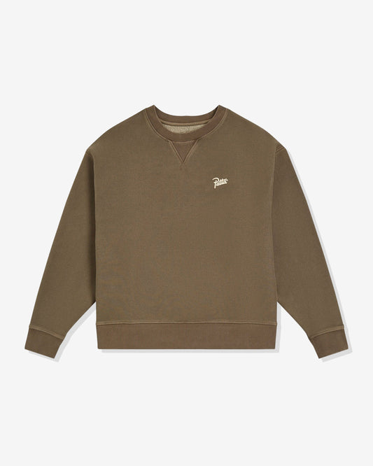 Undefeated Clothing - PATTA CLASSIC WASHED CREWNECK - MOREL