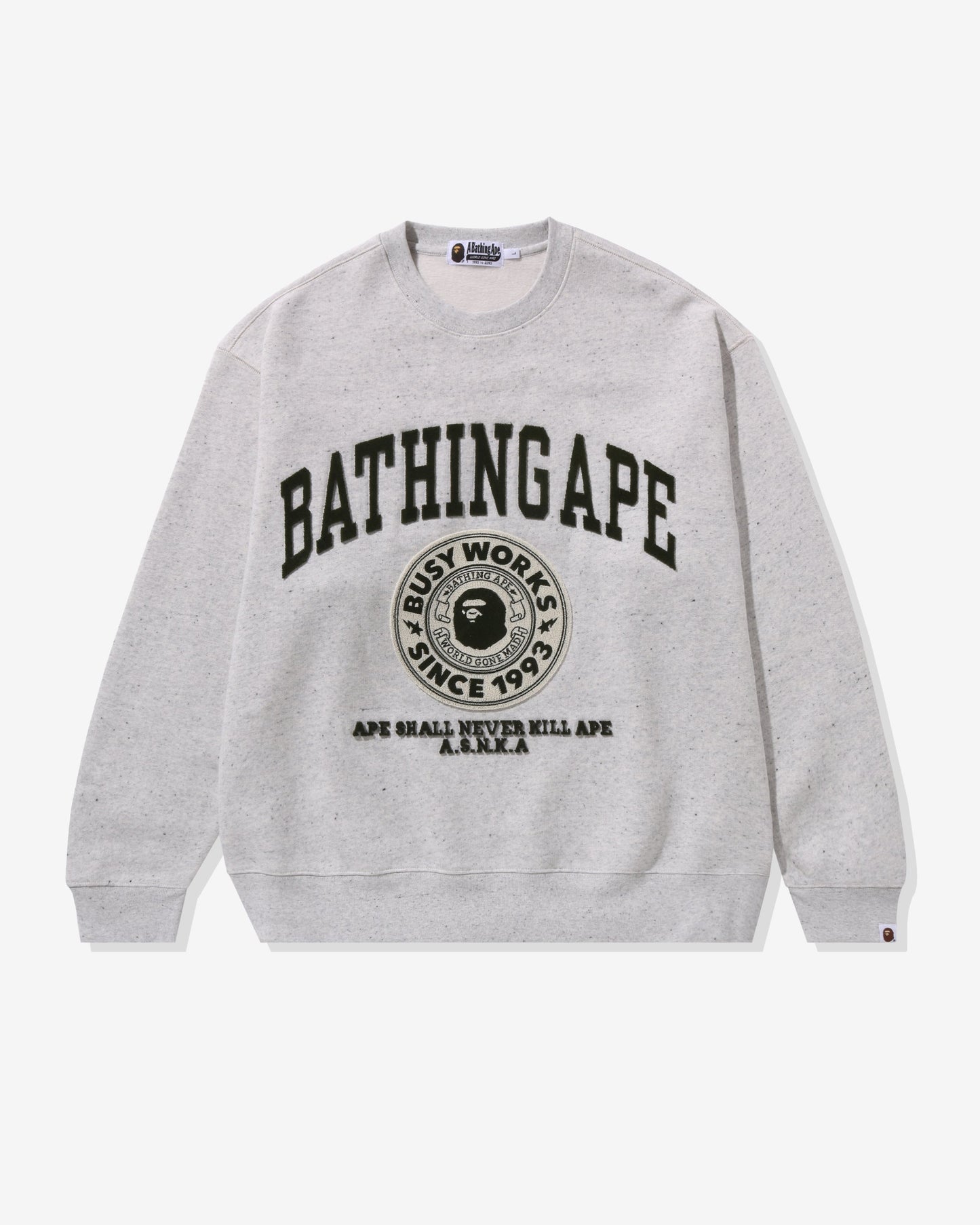 Undefeated Clothing - COLLEGE GRAPHIC CREWNECK - GRAY