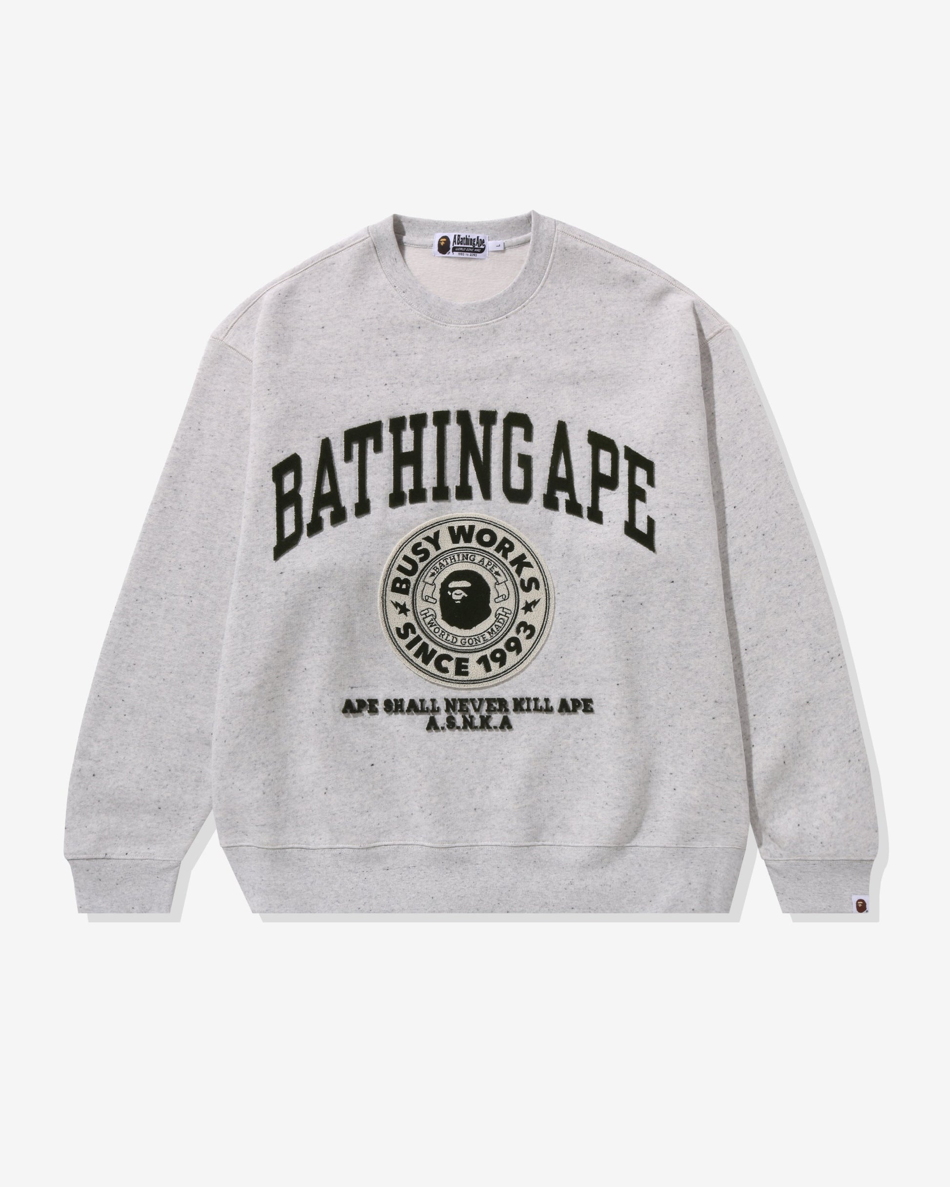 Undefeated Clothing - COLLEGE GRAPHIC CREWNECK - GRAY