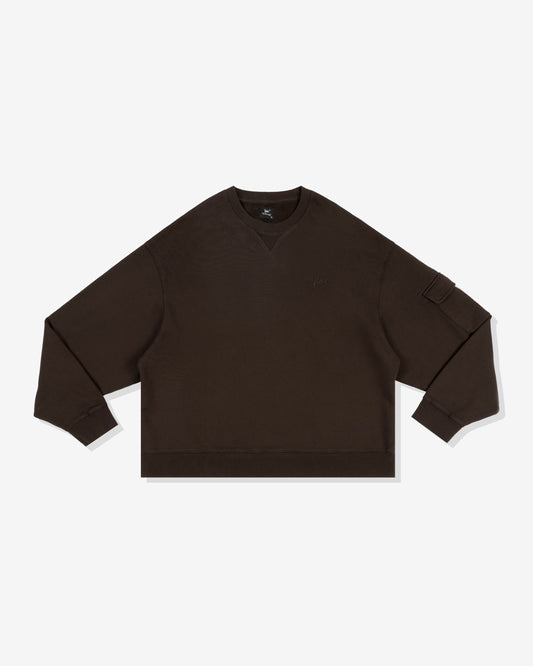 Undefeated Clothing - PATTA BASIC PIGMENT DYE POCKET CREWNECK - DELICIOSO