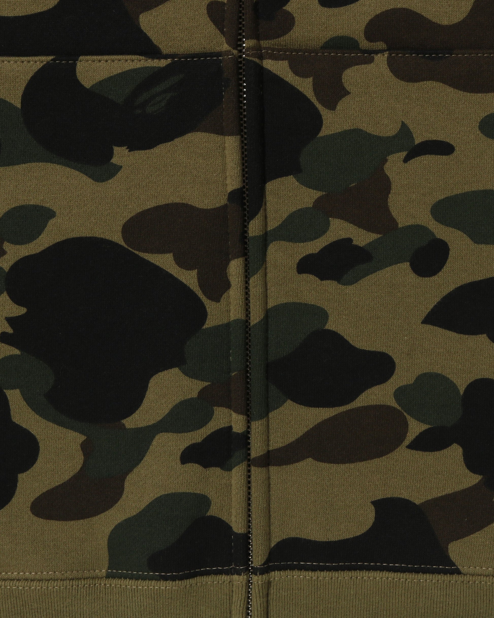 Undefeated Clothing - BAPE 1ST CAMO APE HEAD PATCHED FULL ZIP HOODIE