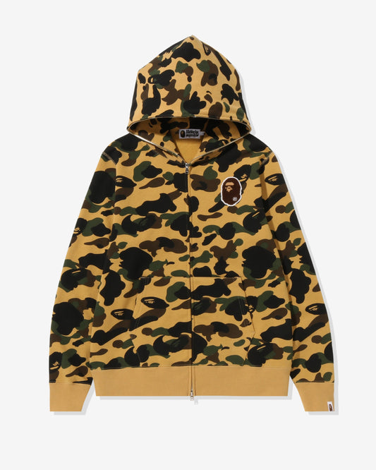 Undefeated Clothing - BAPE 1ST CAMO APE HEAD PATCHED FULL ZIP HOODIE