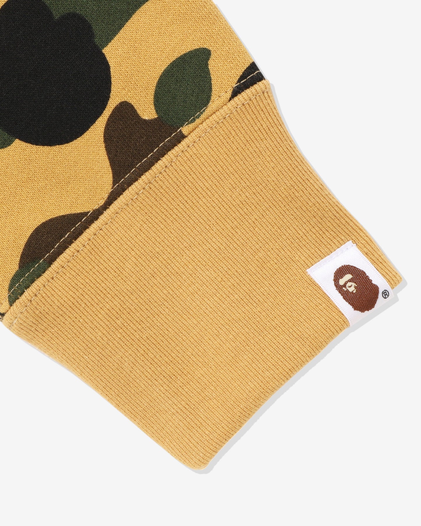 Undefeated Clothing - BAPE 1ST CAMO APE HEAD PATCHED FULL ZIP HOODIE