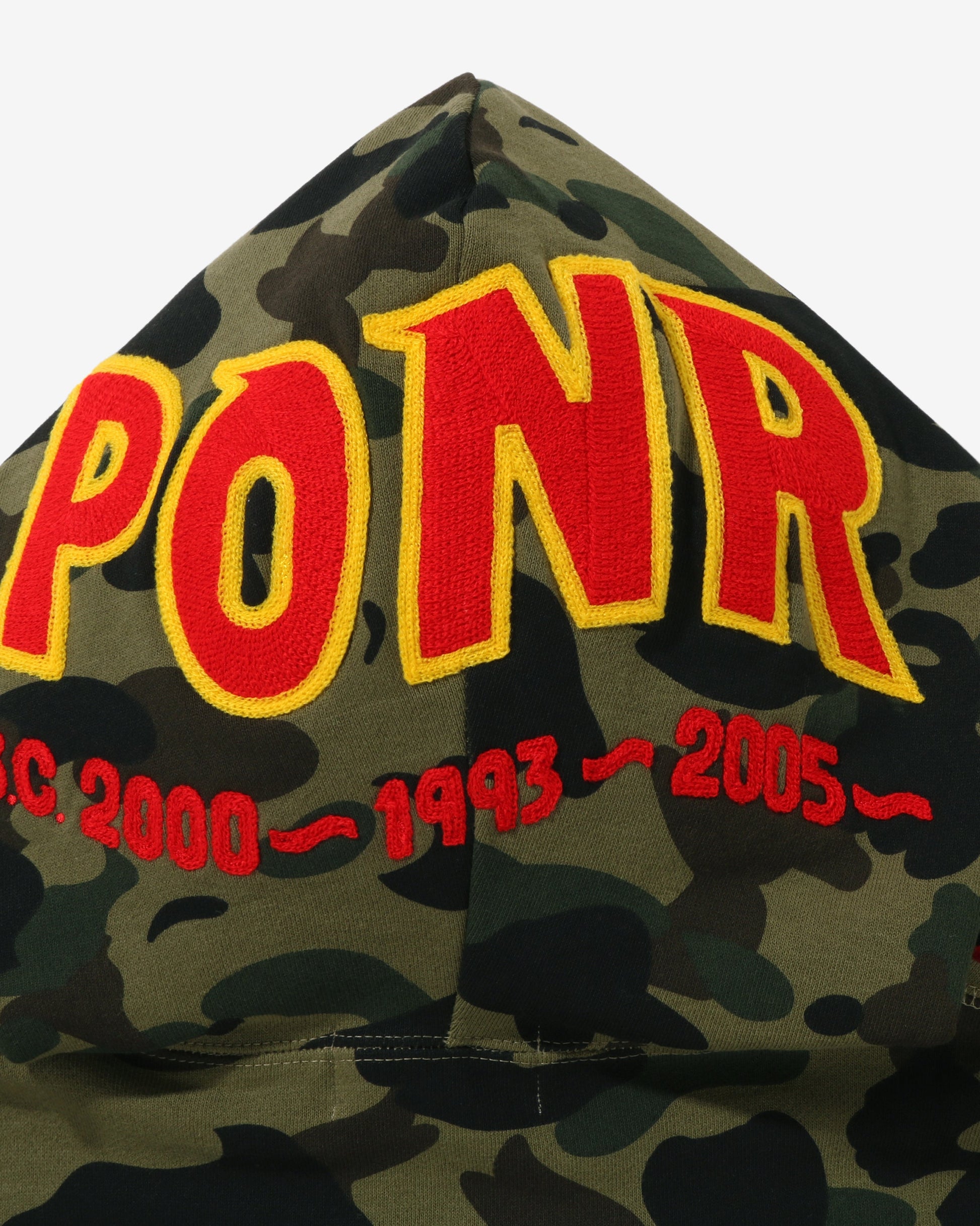 Undefeated Clothing - BAPE 1ST CAMO SHARK FULL ZIP HOODIE
