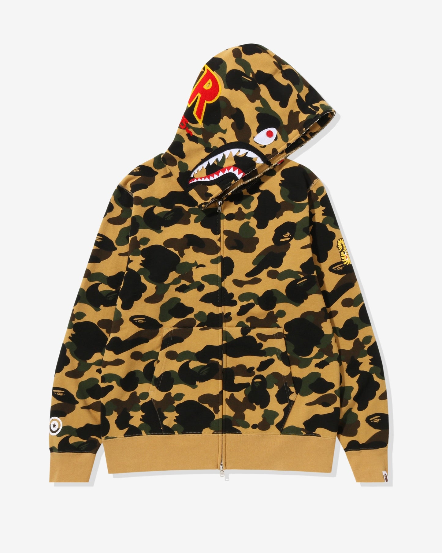 Undefeated Clothing - BAPE 1ST CAMO SHARK FULL ZIP HOODIE