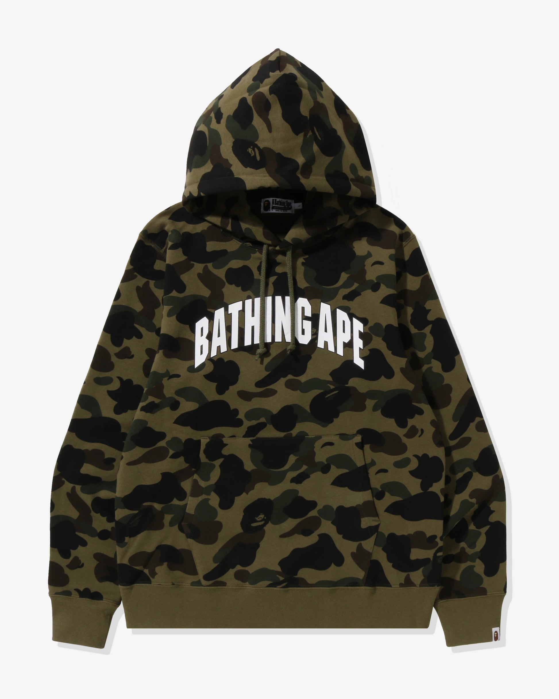 Undefeated Clothing - BAPE 1ST CAMO PULLOVER HOODIE - GREEN