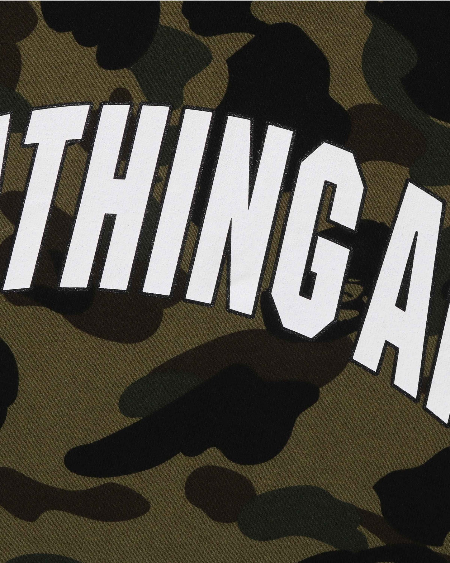 Undefeated Clothing - BAPE 1ST CAMO PULLOVER HOODIE - GREEN