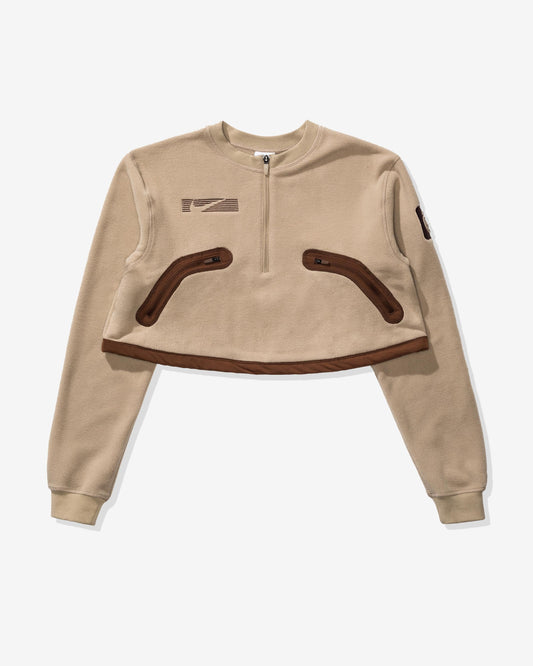 Undefeated Clothing - NIKE X TRAVIS SCOTT WOMEN'S NRG BH PO CREW - KHAKI