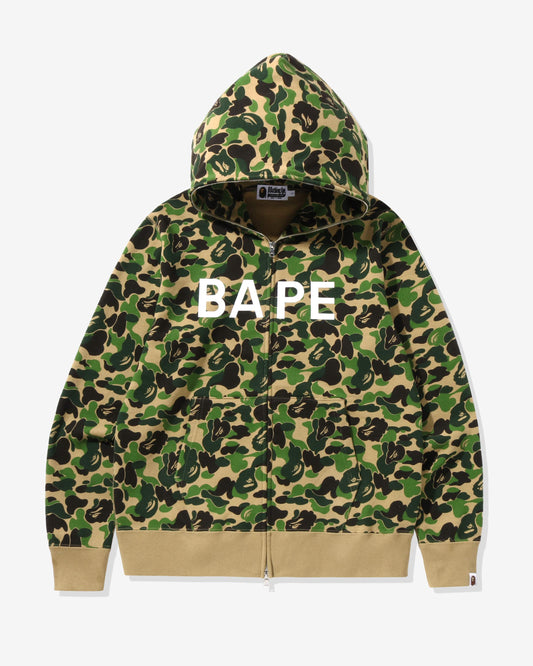 Undefeated Clothing - BAPE ABC CAMO BAPE FULL ZIP HOODIE - GREEN