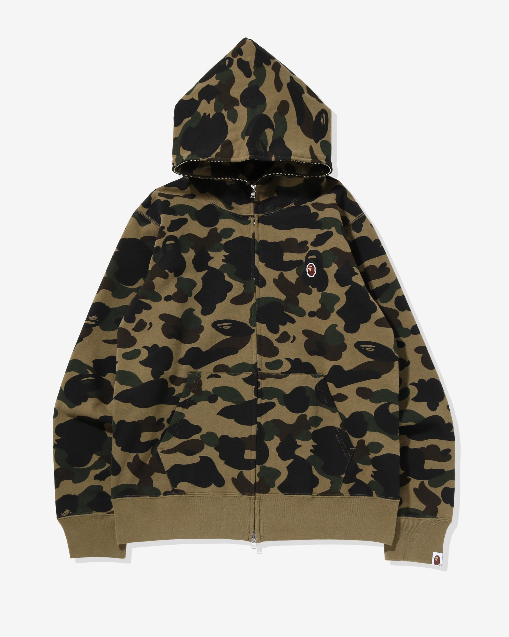 Undefeated Clothing - BAPE 1ST CAMO ONE POINT FULL ZIP HOODIE