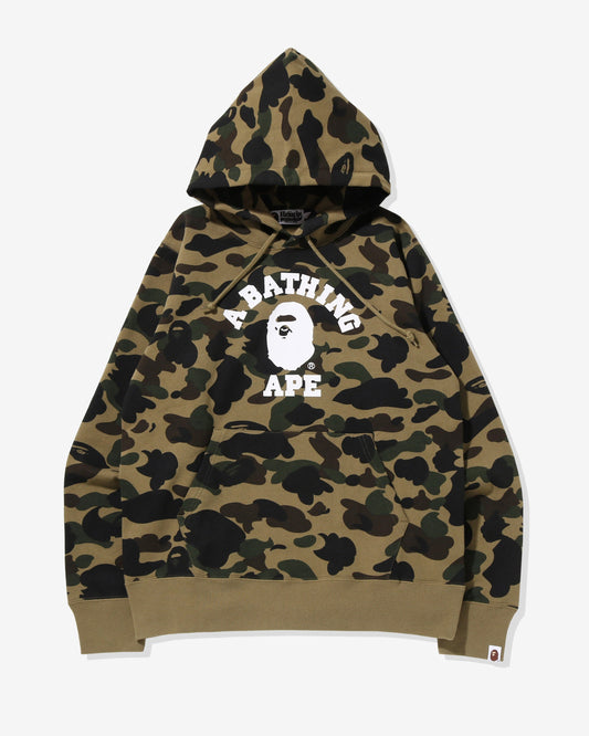 Undefeated Clothing - BAPE 1ST CAMO COLLEGE PULLOVER HOODIE