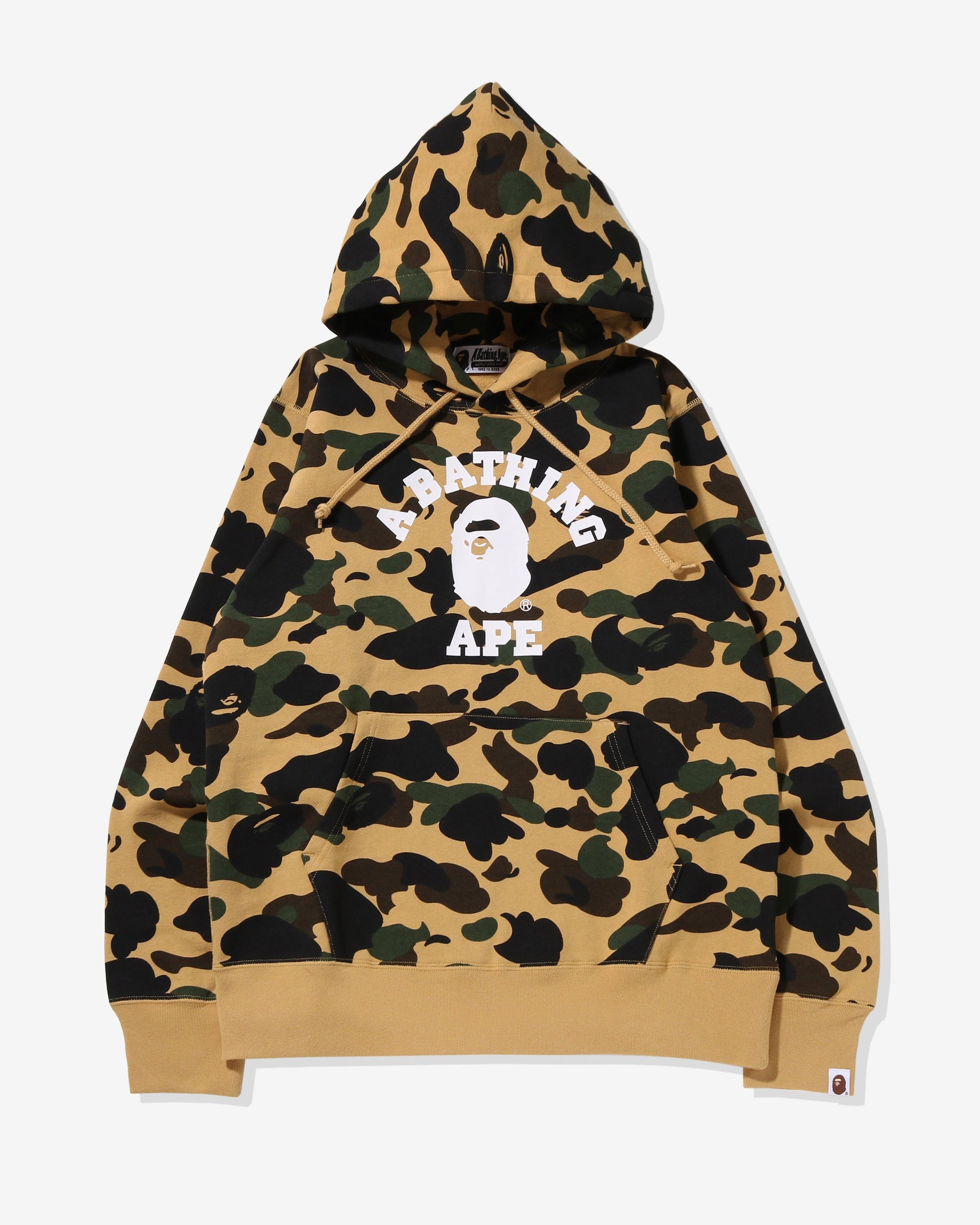 Undefeated Clothing - BAPE 1ST CAMO COLLEGE PULLOVER HOODIE