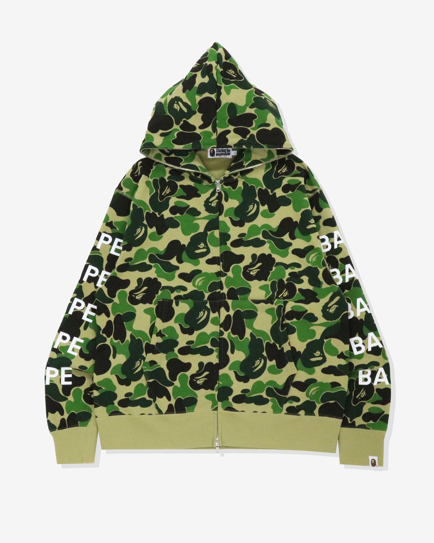 Undefeated Clothing - BAPE BIG ABC CAMO BAPE RELAXED FIT FULL ZIP HOODIE