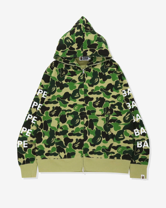 Undefeated Clothing - BAPE BIG ABC CAMO BAPE RELAXED FIT FULL ZIP HOODIE