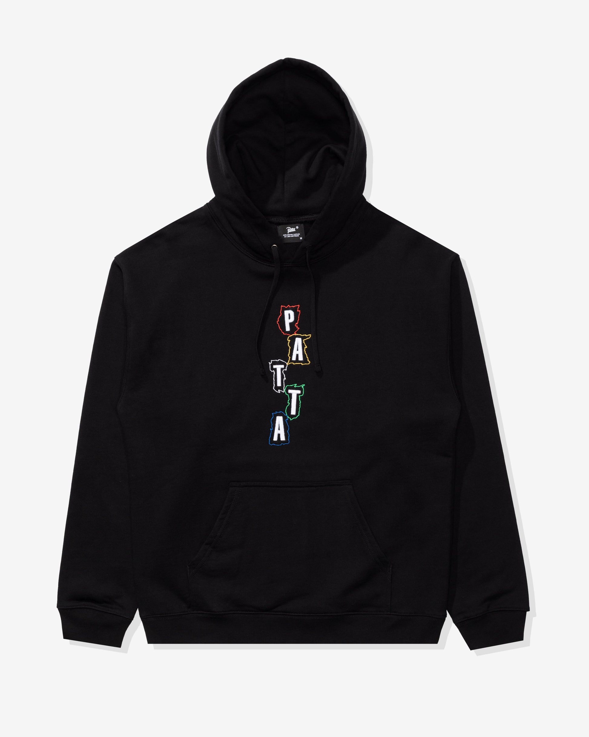Undefeated Clothing - PATTA TEAM PATTA HOODED SWEATER - BLACK
