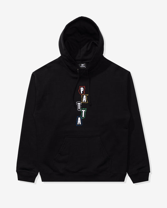 Undefeated Clothing - PATTA TEAM PATTA HOODED SWEATER - BLACK