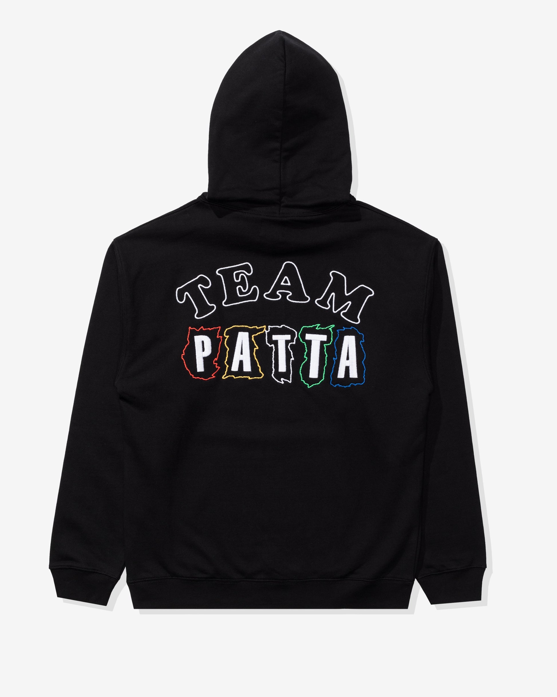 Undefeated Clothing - PATTA TEAM PATTA HOODED SWEATER - BLACK