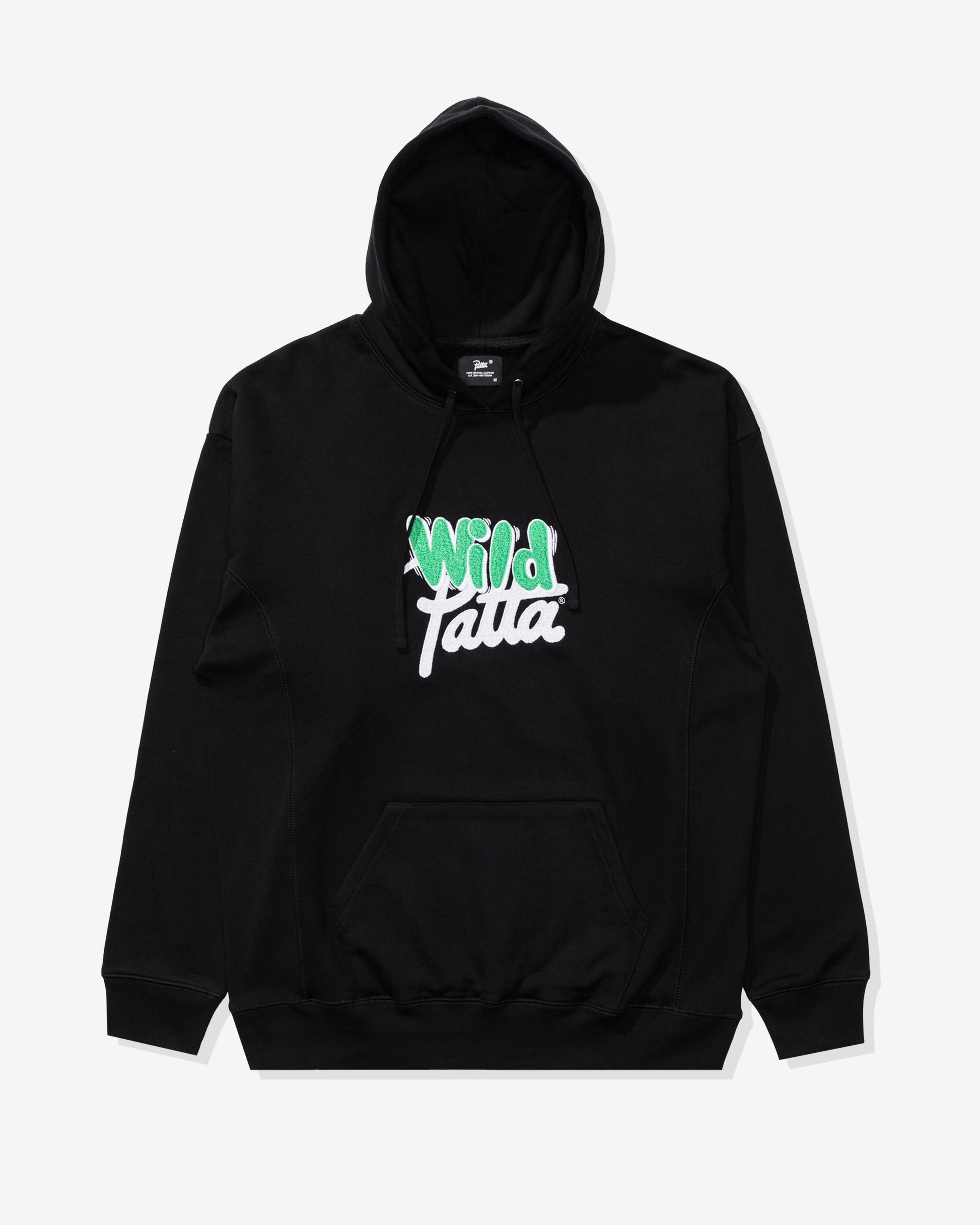 Undefeated Clothing - PATTA WILD HOODED SWEATER - BLACK