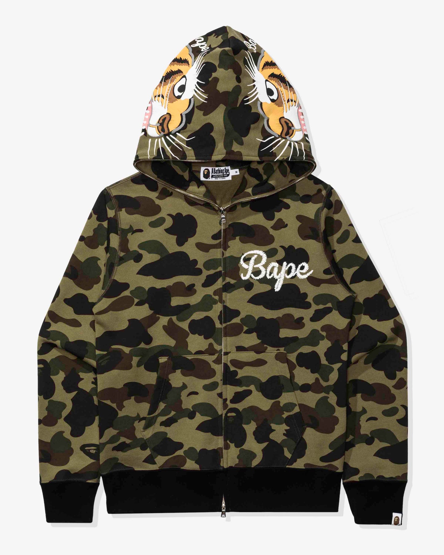 Undefeated Clothing - BAPE 1ST CAMO TIGER FULL ZIP HOODIE