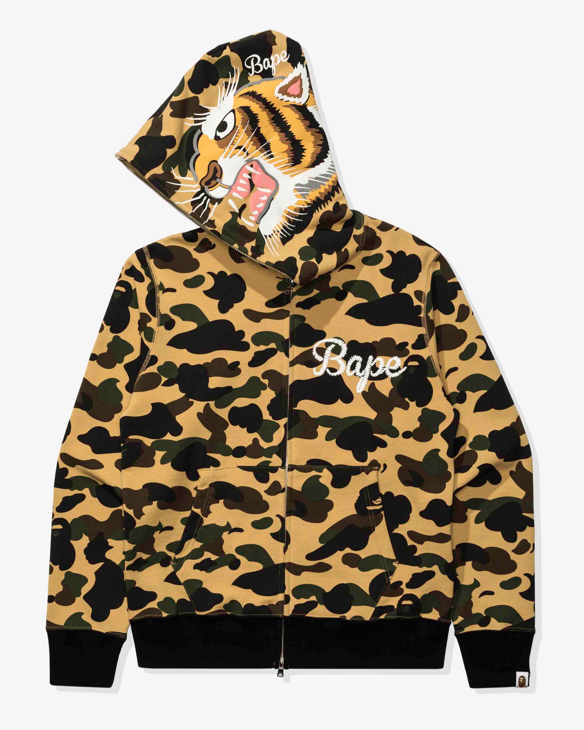 Undefeated Clothing - BAPE 1ST CAMO TIGER FULL ZIP HOODIE