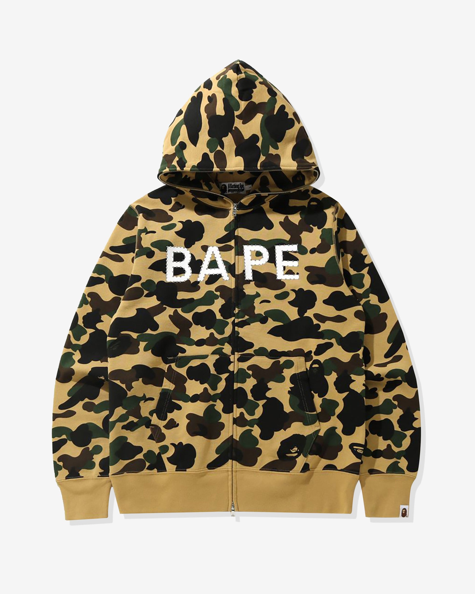 Undefeated Clothing - BAPE 1ST CAMO CRYSTAL STONE FULL ZIP HOODIE
