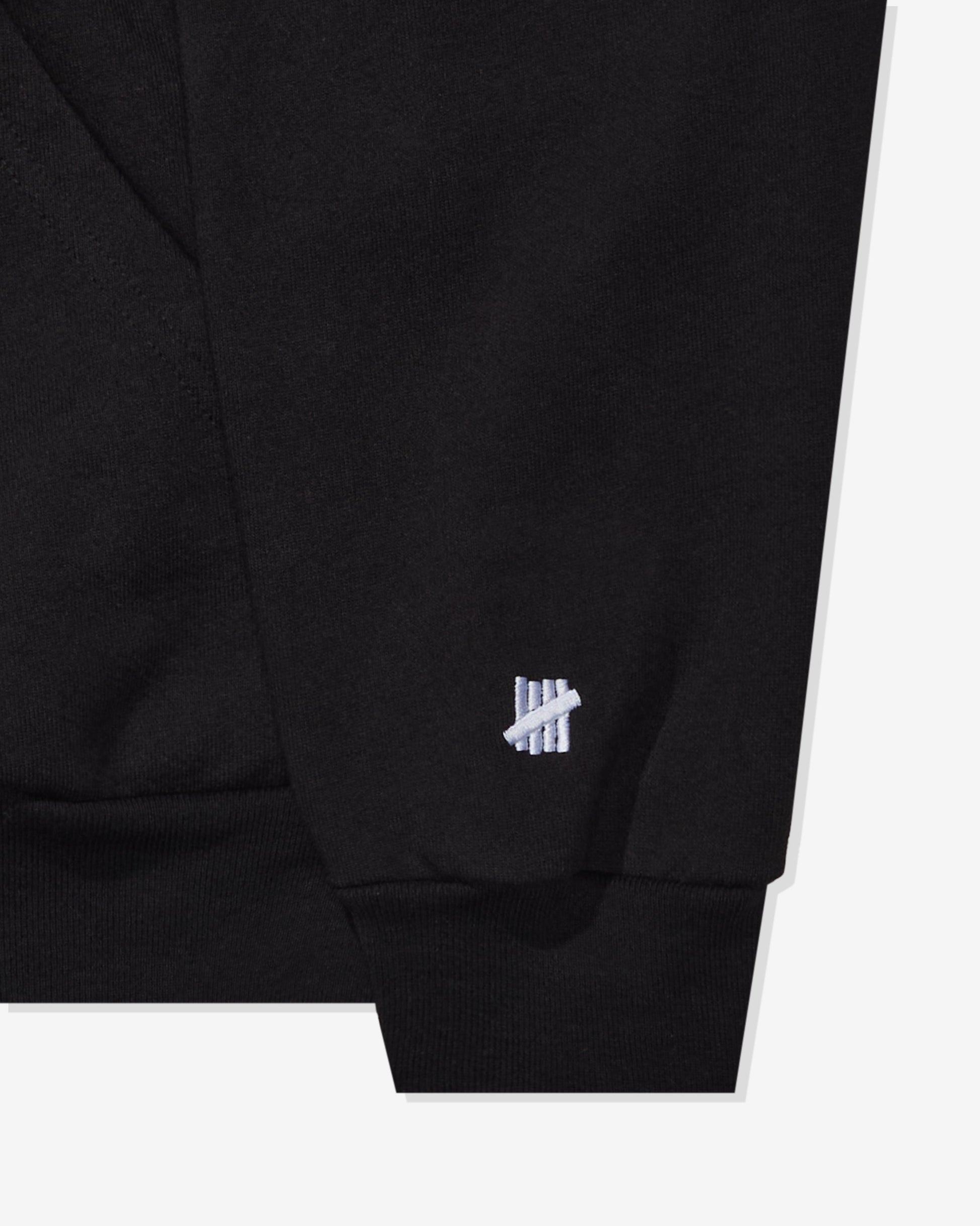 Undefeated Clothing - UACTP STENCIL TRAINING PULLOVER HOOD - BLACK