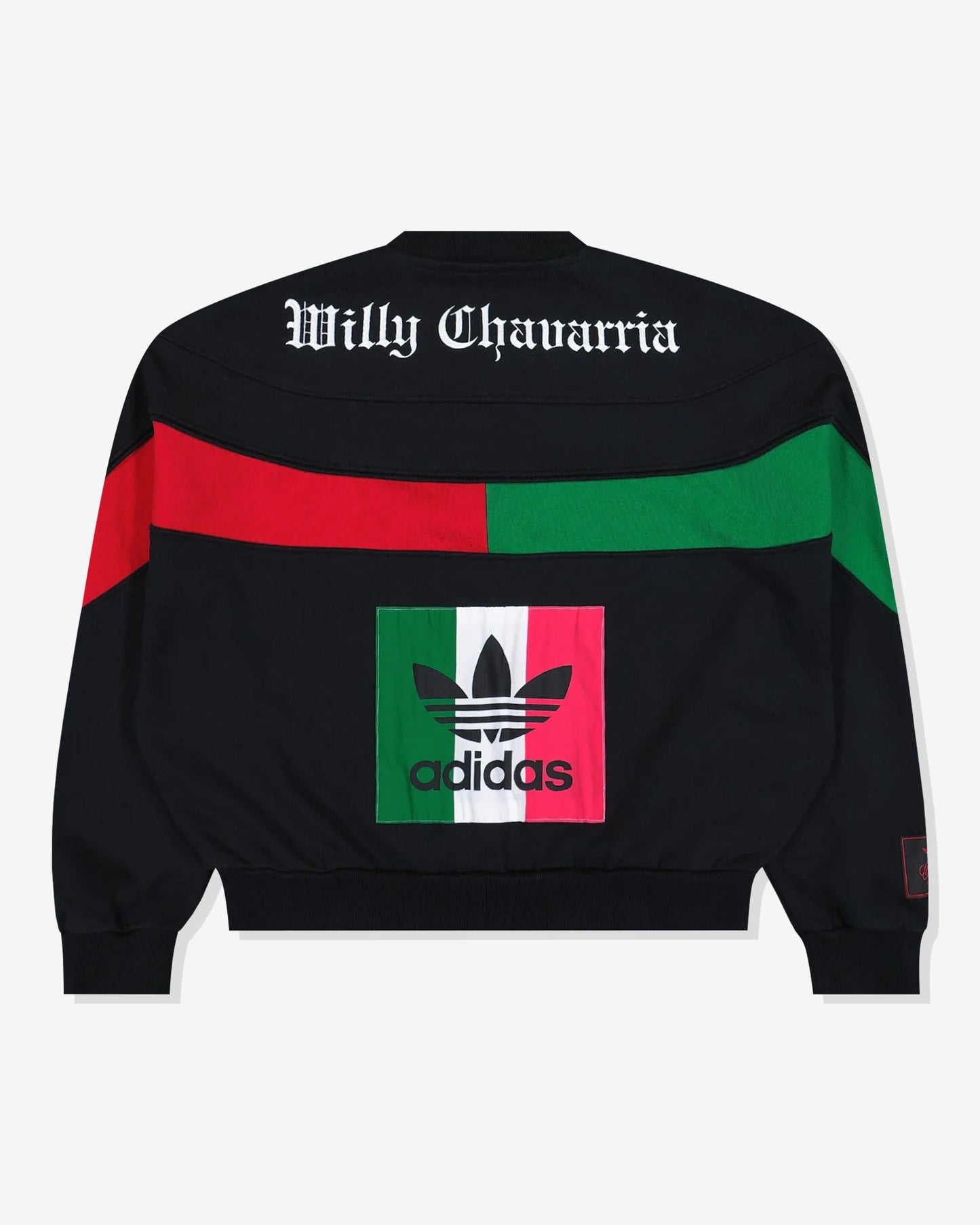Undefeated Clothing - ADIDAS X WILLY CHAVARRIA BBALL CREWNECK - BLACK