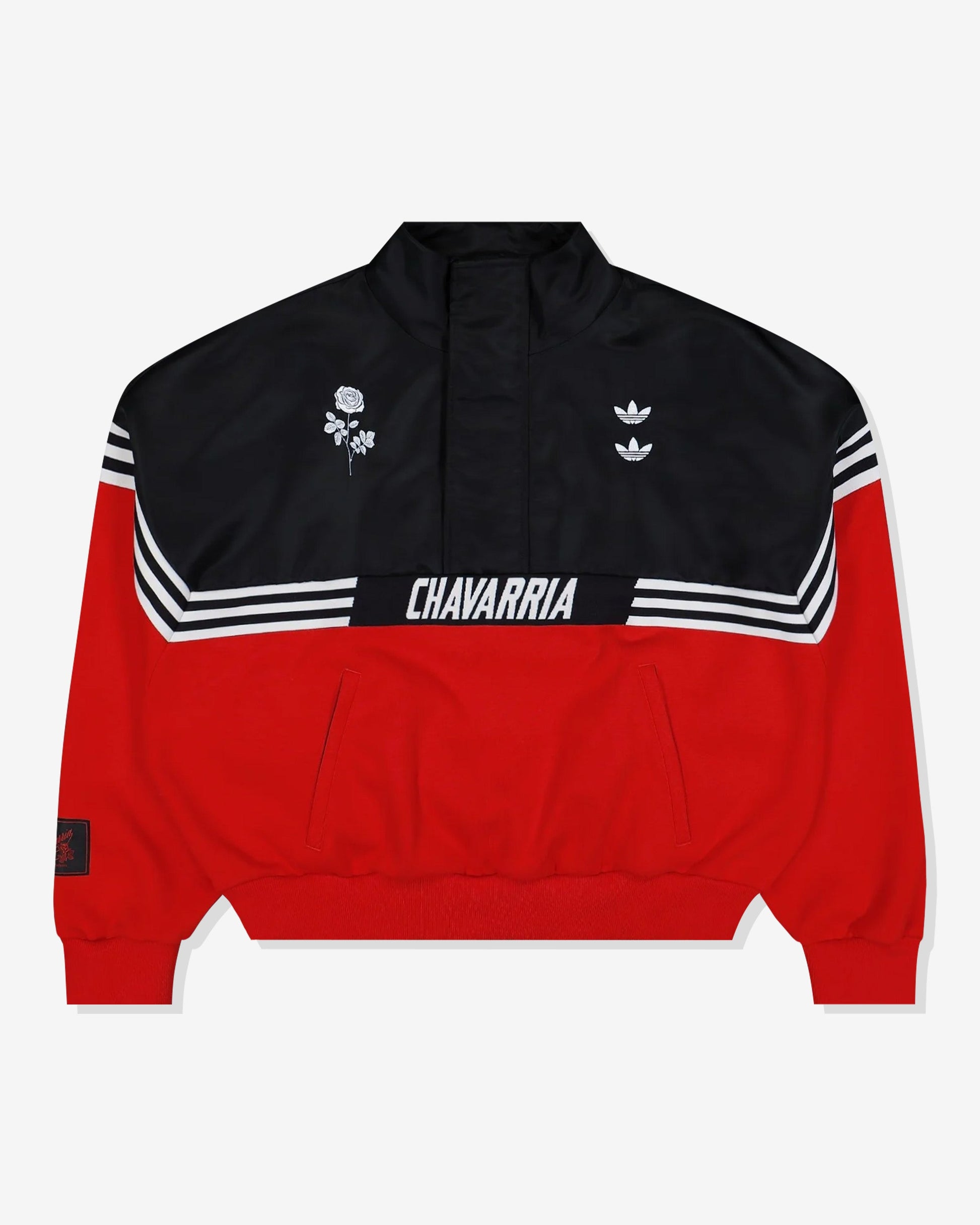 Undefeated Clothing - ADIDAS X WILLY CHAVARRIA GOMEZ HALFZIP PULLOVER - BLACK