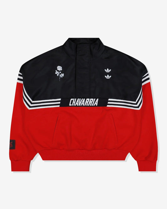 Undefeated Clothing - ADIDAS X WILLY CHAVARRIA GOMEZ HALFZIP PULLOVER - BLACK