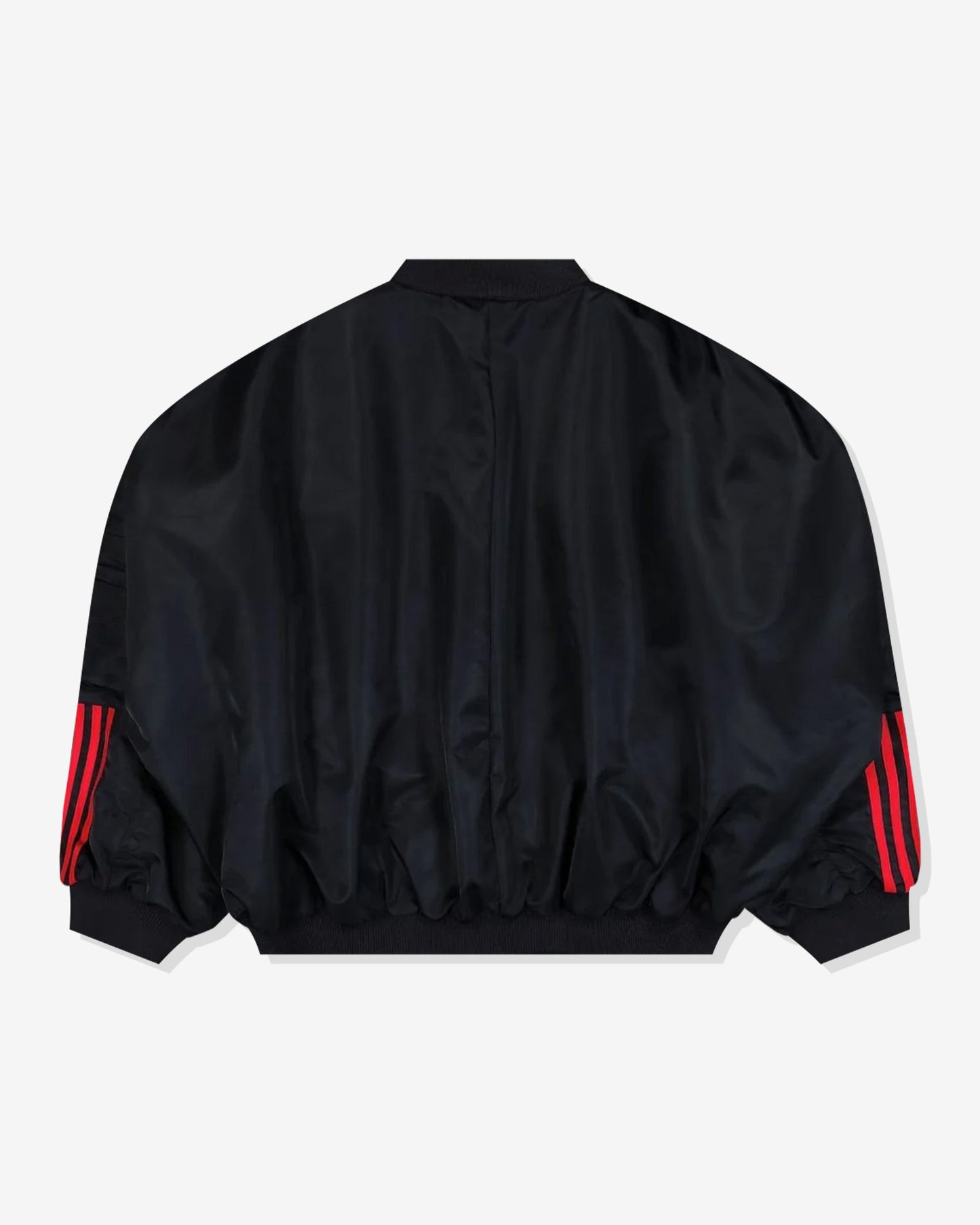 Undefeated Clothing - ADIDAS X WILLY CHAVARRIA SATIN BOMBER JACKET - BLACK