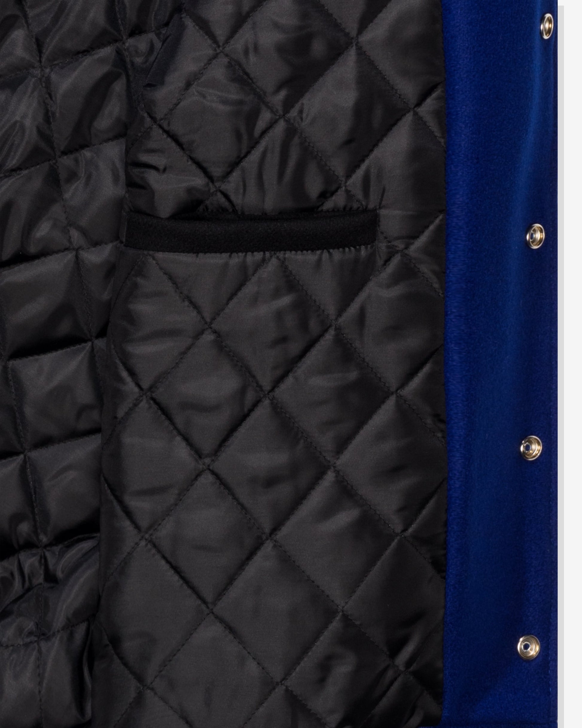 Undefeated Clothing - UNDEFEATED X SETTLEMIER'S VARSITY JACKET - ROYALBLUE