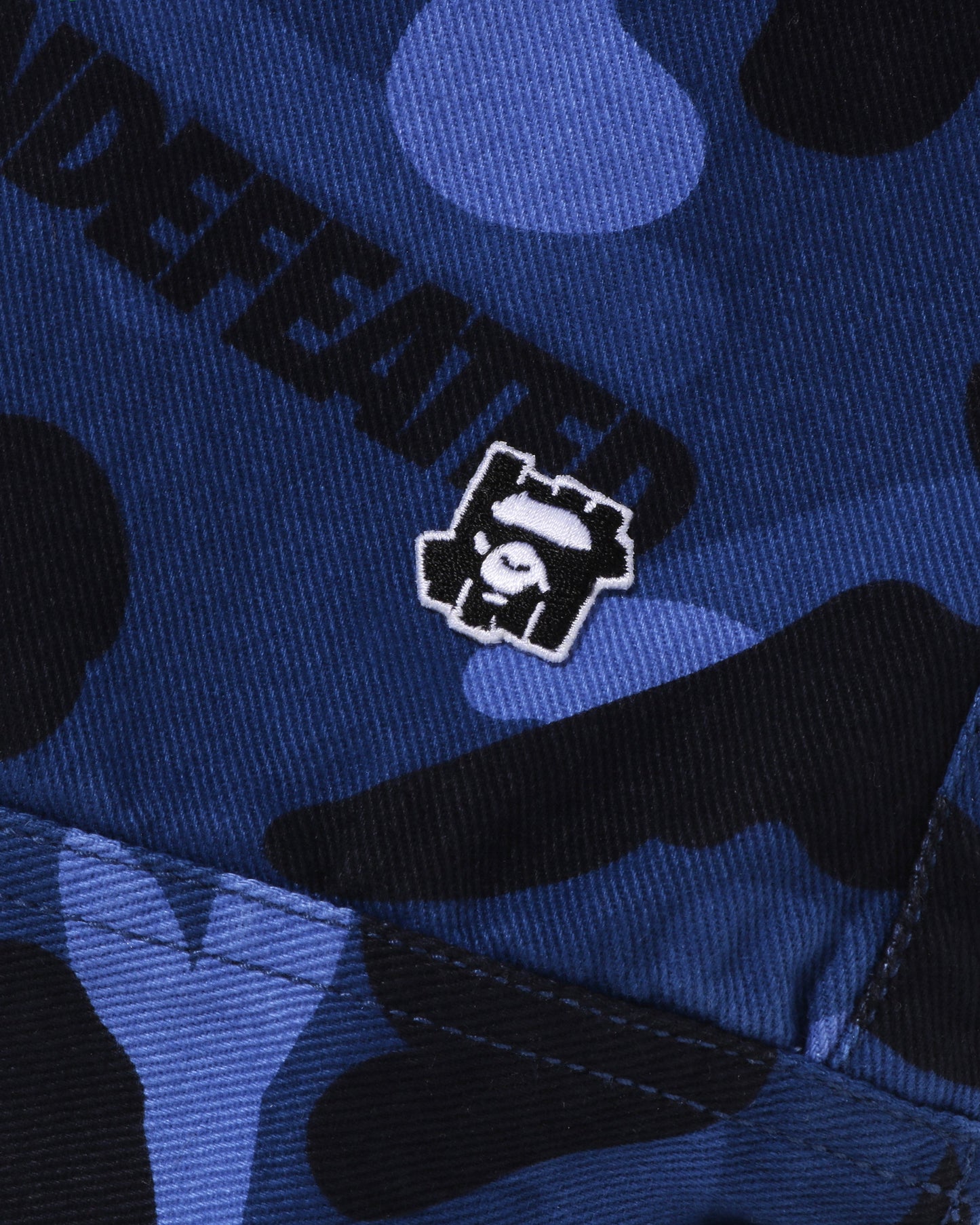 Undefeated Clothing - BAPE X UNDEFEATED COLOR CAMO FLANNEL JACKET - NAVY