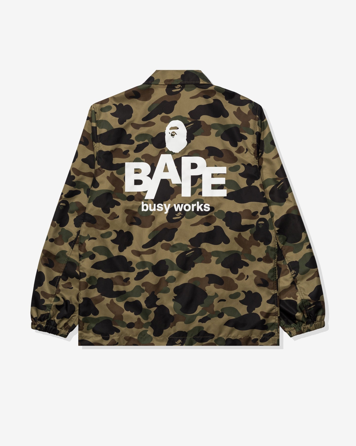 Undefeated Clothing - BAPE 1ST CAMO NYLON TWILL COACH JACKET