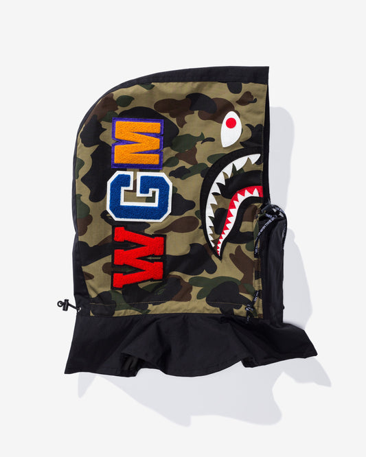 Undefeated Clothing - BAPE 1ST CAMO SHARK FACE MASK HOODIE