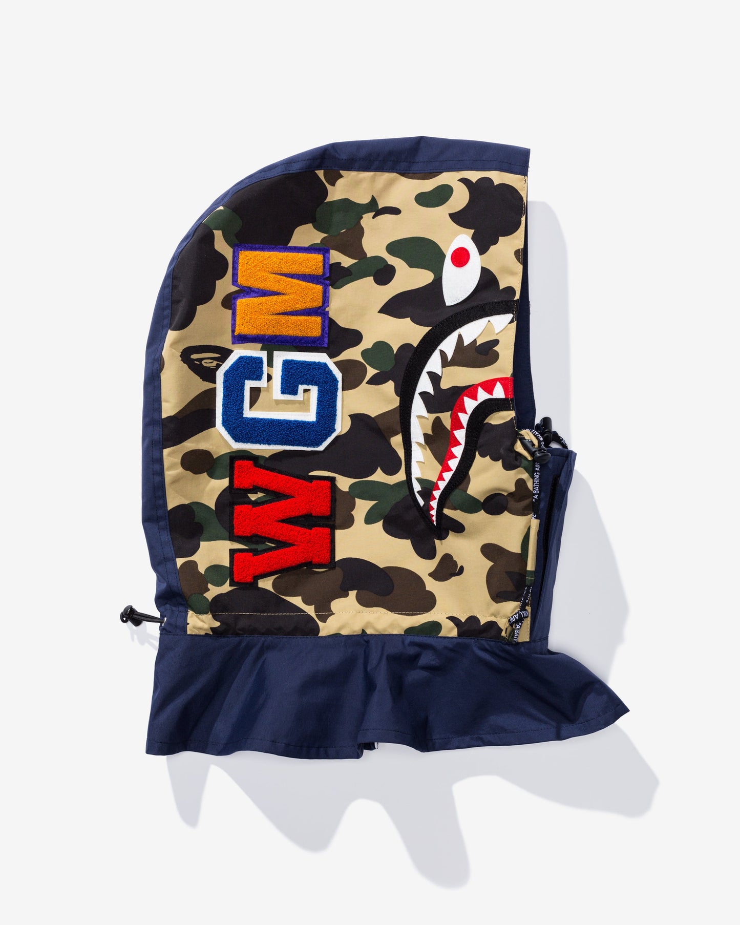 Undefeated Clothing - BAPE 1ST CAMO SHARK FACE MASK HOODIE